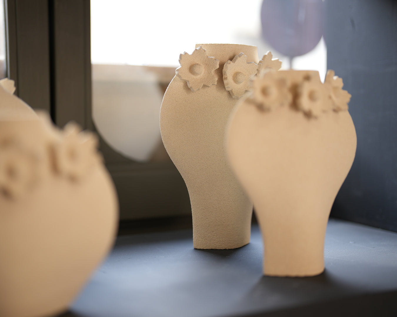 【INI CERAMIQUE】Sculptural Flowers - Dal