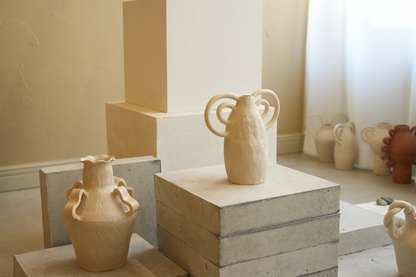 【Clandestine Ceramique】Amphora Peony