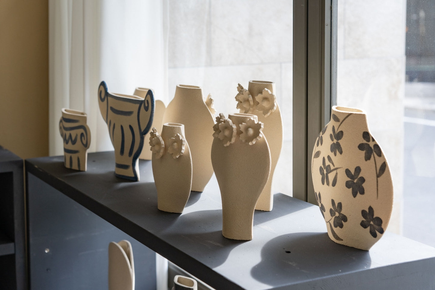 【INI CERAMIQUE】Sculptural Flowers