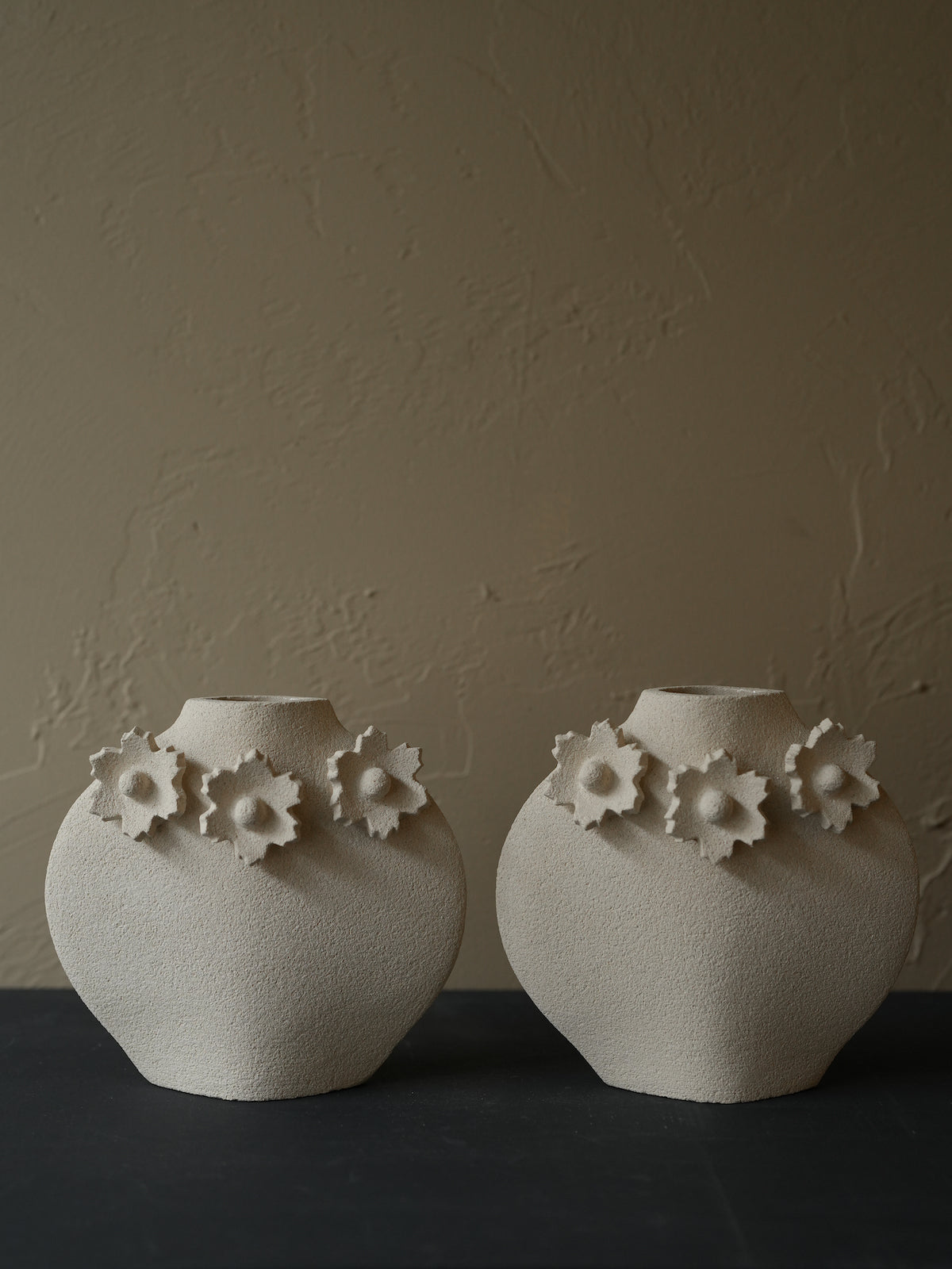 【INI CERAMIQUE】Sculptural Flowers