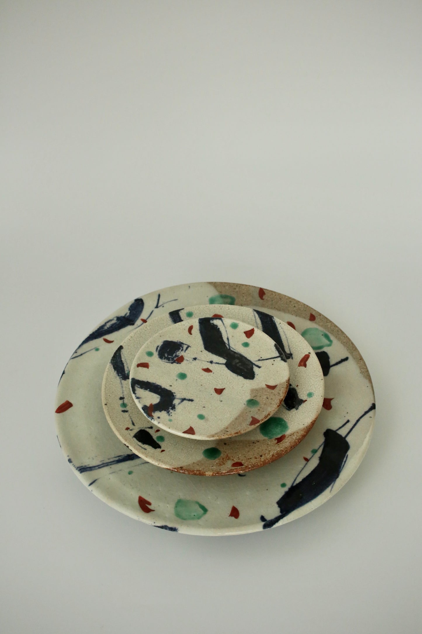 【seya.】Brushed Japanese Plate LARGE